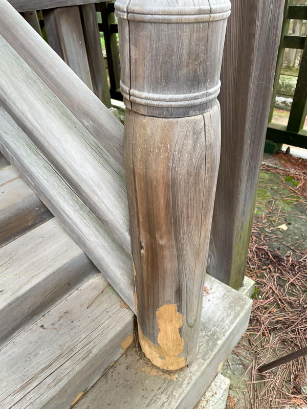 天之御柱宮修復工事(作業前)