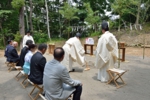 摂社常磐神社御造営に伴う地鎮祭