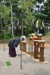 摂社常磐神社御造営に伴う地鎮祭