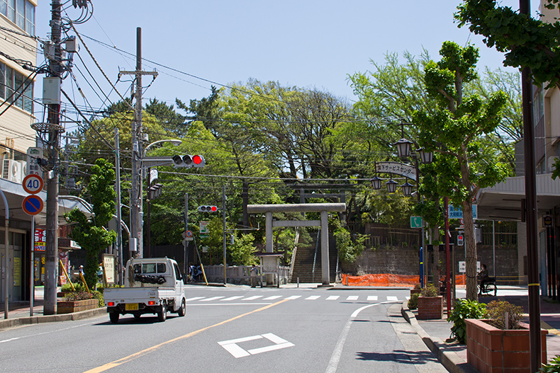 大神宮下交差点（平成28年）