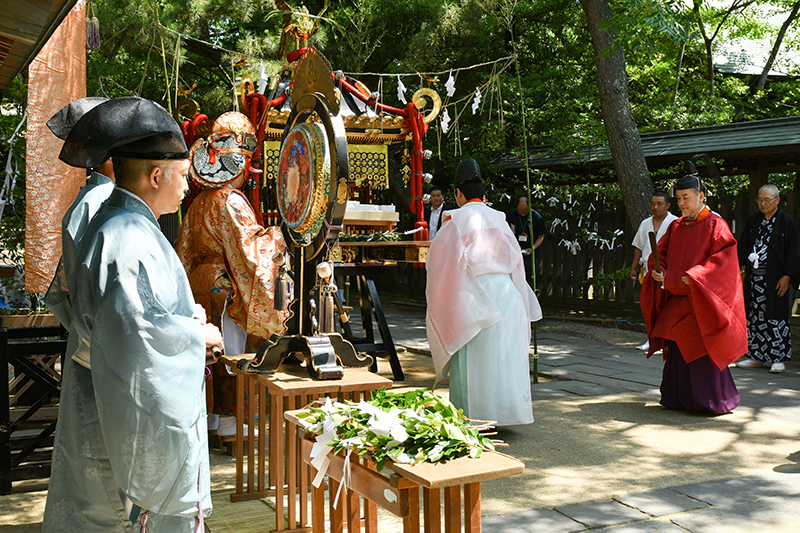 八剱神社例祭 湊町神輿