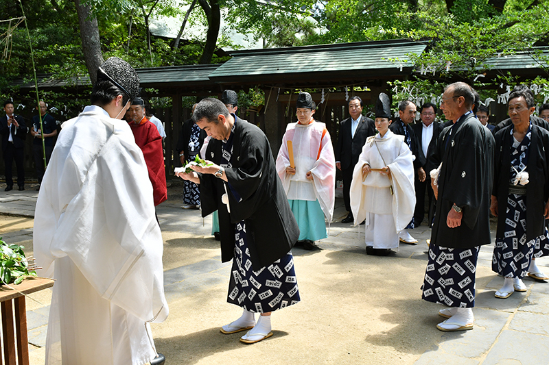 八剱神社例祭 湊町神輿