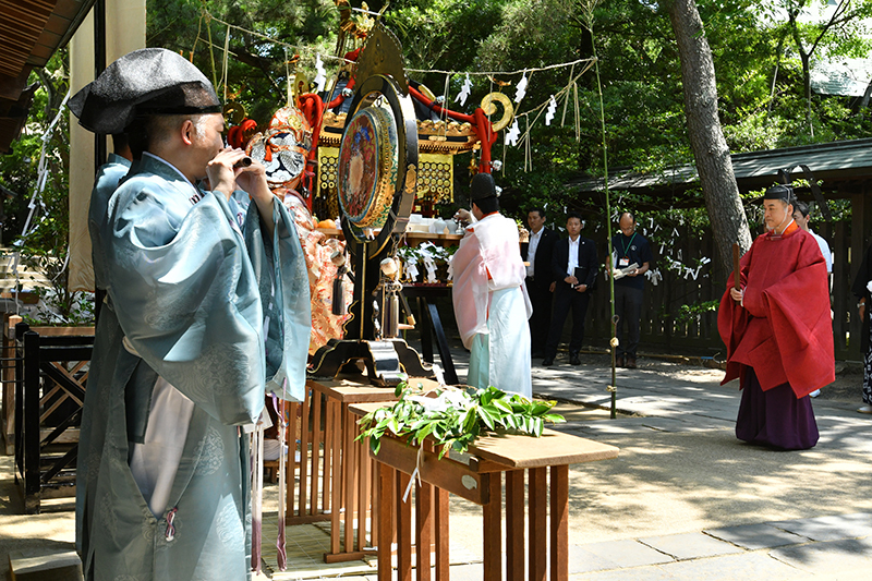 八剱神社例祭 湊町神輿