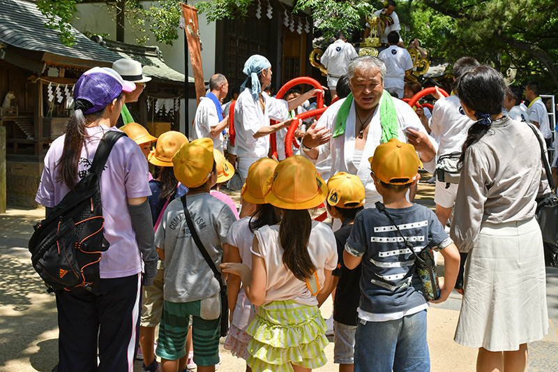 八剱神社例祭 湊町神輿