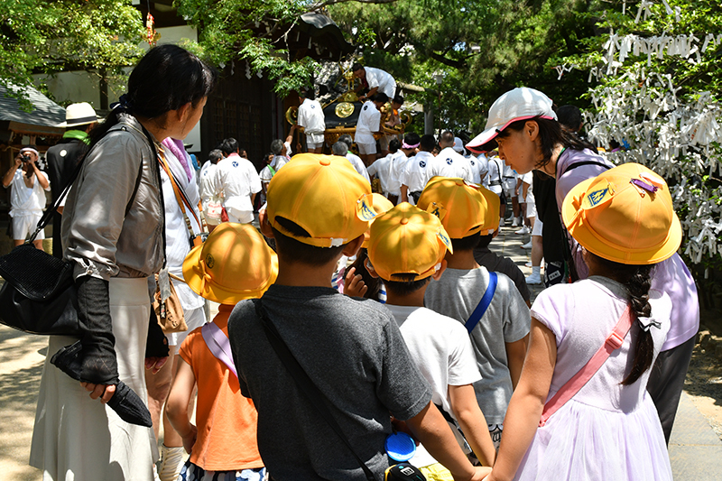 八剱神社例祭 湊町神輿