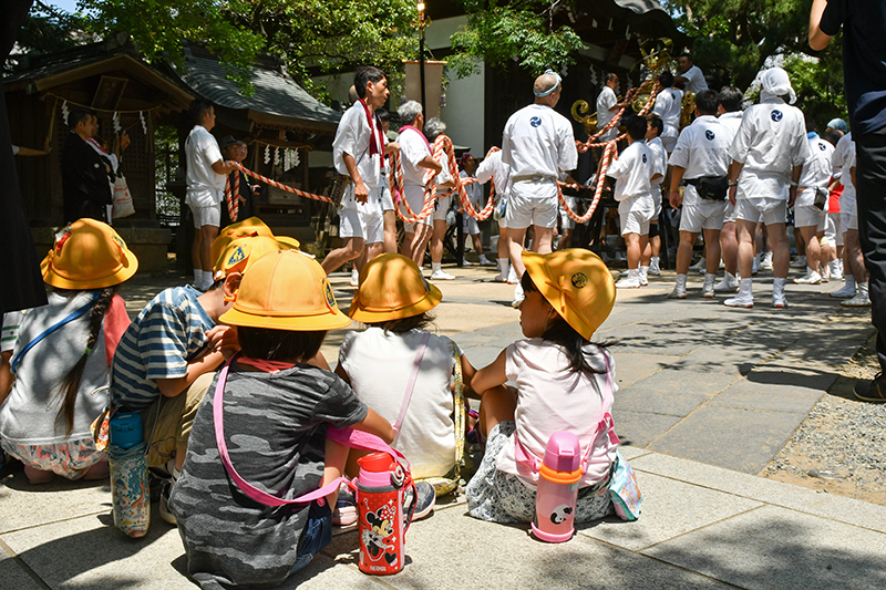 八剱神社例祭 湊町神輿