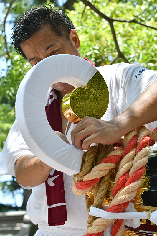 八剱神社例祭 湊町神輿