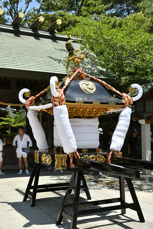 八剱神社例祭 湊町神輿