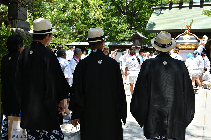 八剱神社例祭 湊町神輿