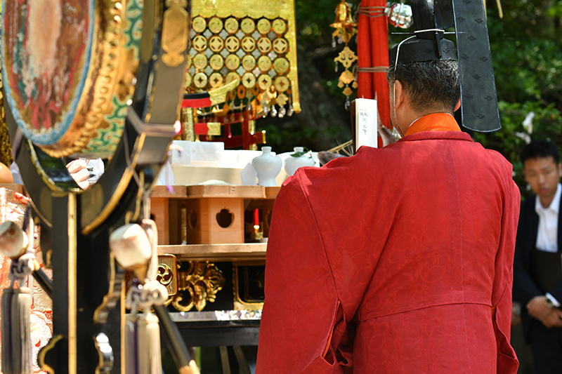 八剱神社例祭 湊町神輿