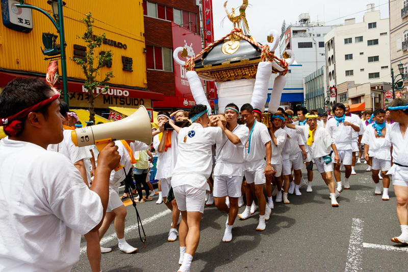 市民まつり湊町神輿