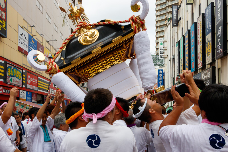 市民まつり湊町神輿