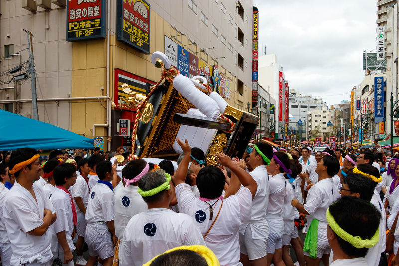 市民まつり湊町神輿