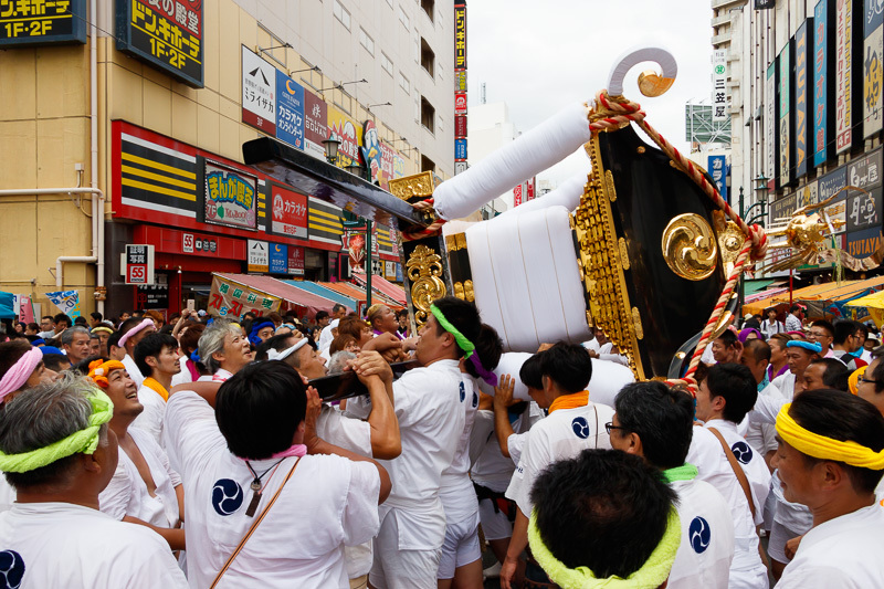 市民まつり湊町神輿