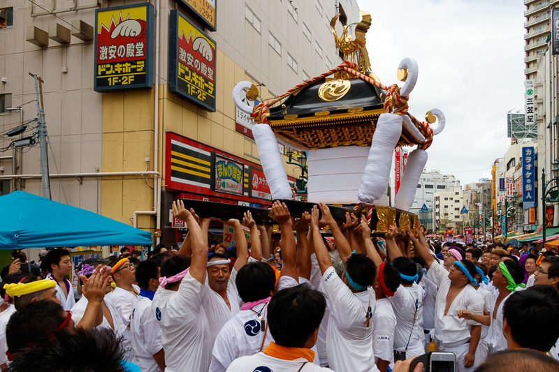 市民まつり湊町神輿