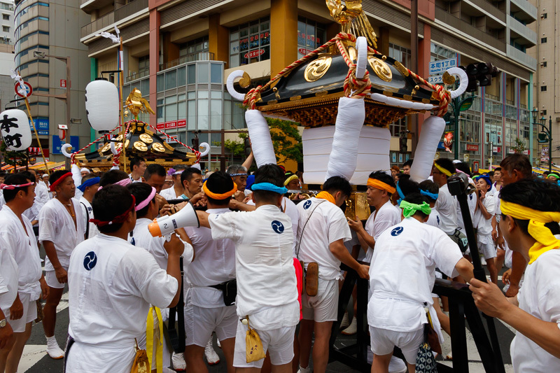 市民まつり湊町神輿