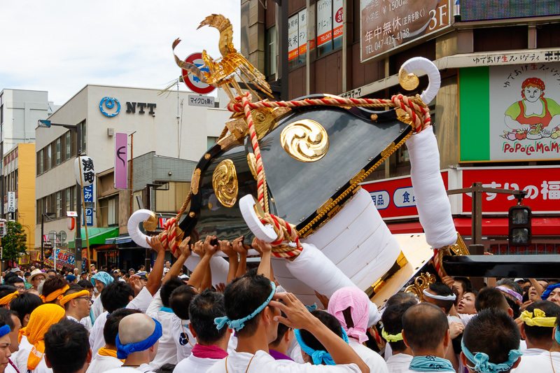 市民まつり湊町神輿