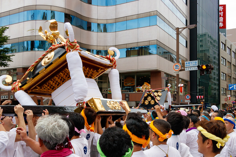 市民まつり湊町神輿