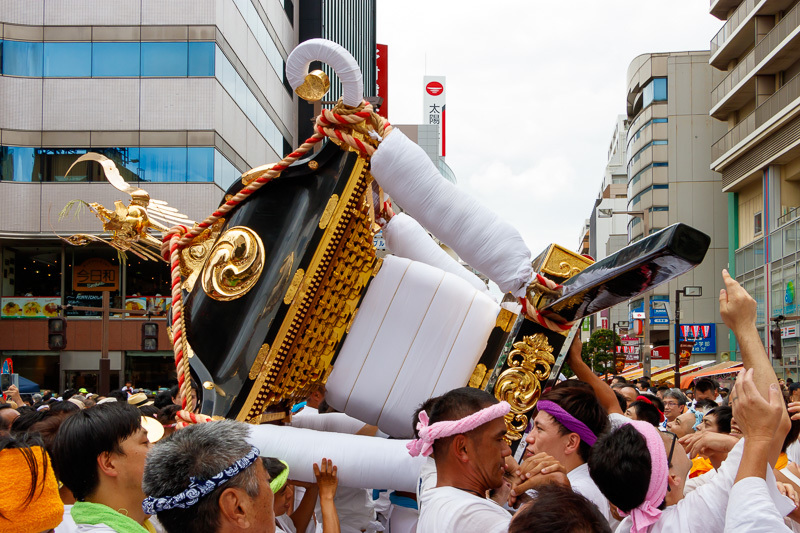 市民まつり湊町神輿