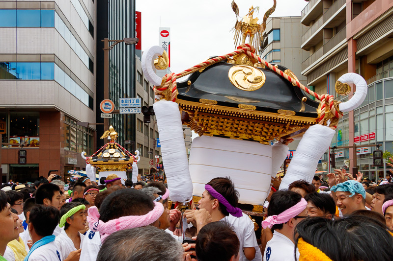 市民まつり湊町神輿