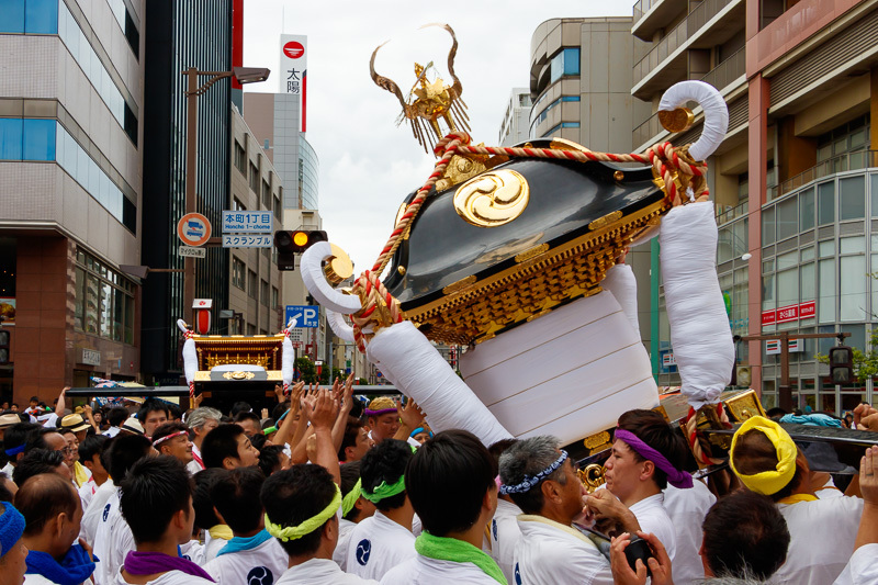 市民まつり湊町神輿