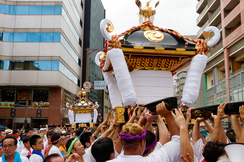 市民まつり湊町神輿