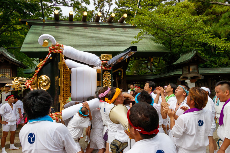 市民まつり湊町神輿