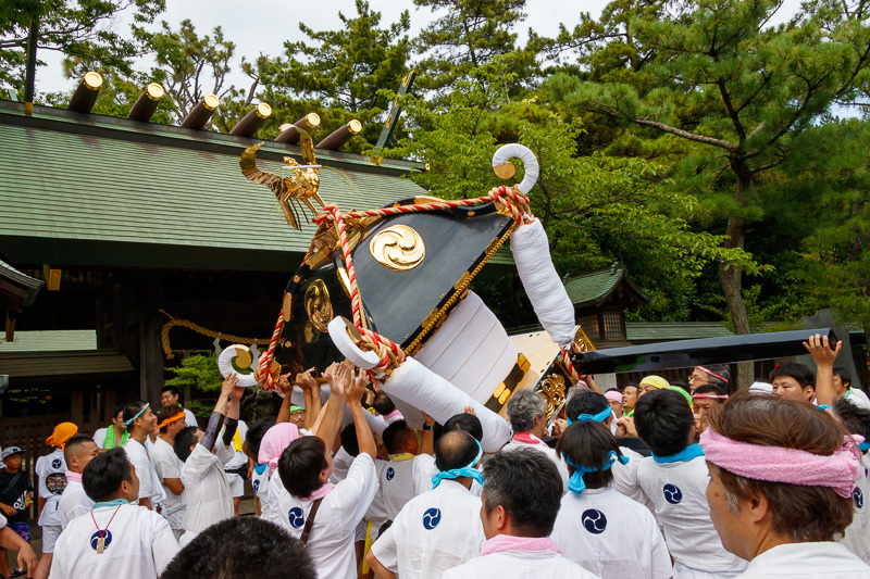 市民まつり湊町神輿