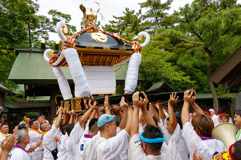 市民まつり湊町神輿