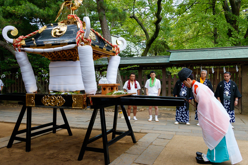 市民まつり湊町神輿