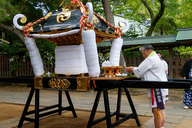 市民まつり湊町神輿