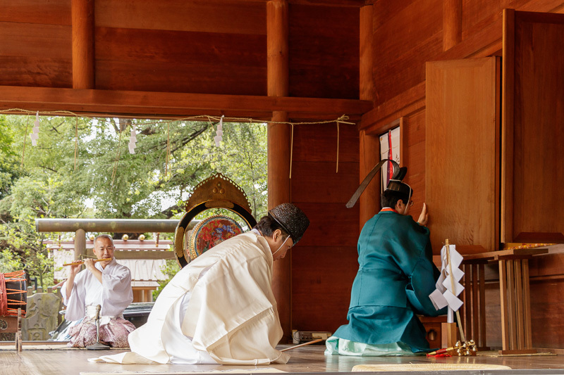 例大祭 神楽