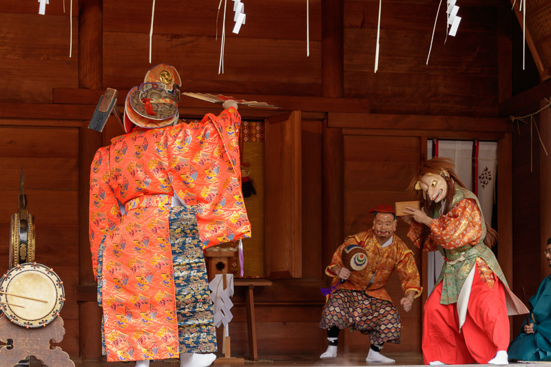 例大祭 神楽