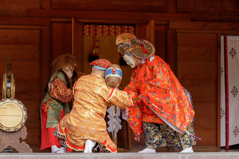 例大祭 神楽