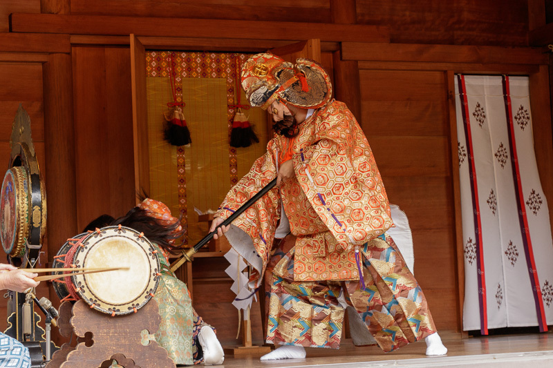 例大祭 神楽