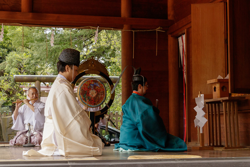 例大祭 神楽