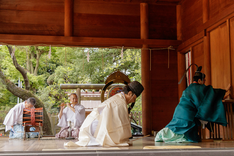 例大祭 神楽