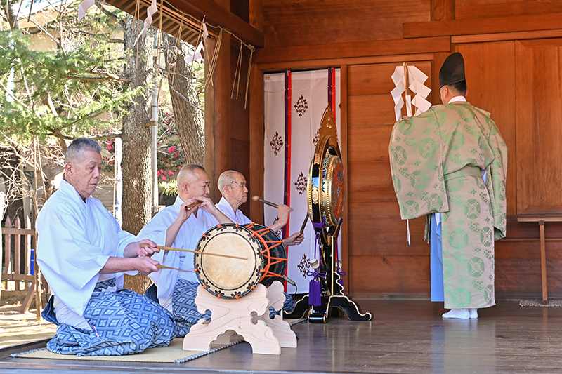 船橋大神宮の神楽