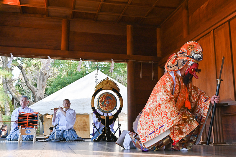 船橋大神宮の神楽