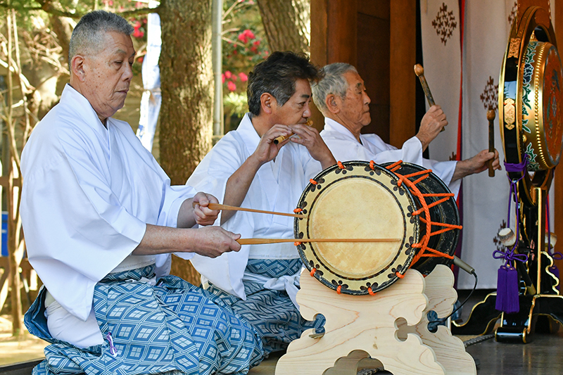 船橋大神宮の神楽