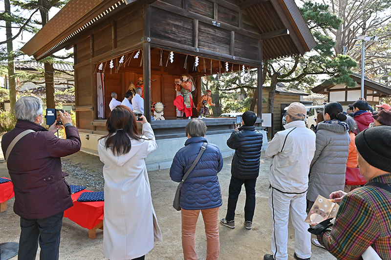 船橋大神宮の神楽