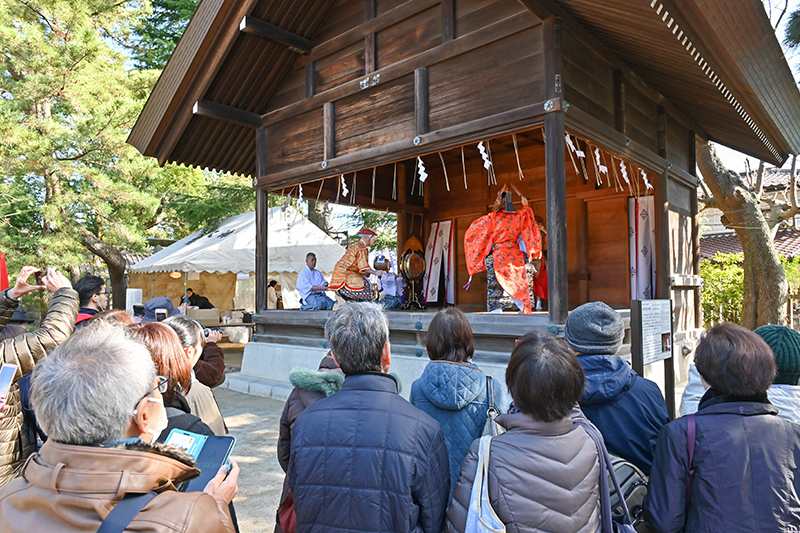 船橋大神宮の神楽