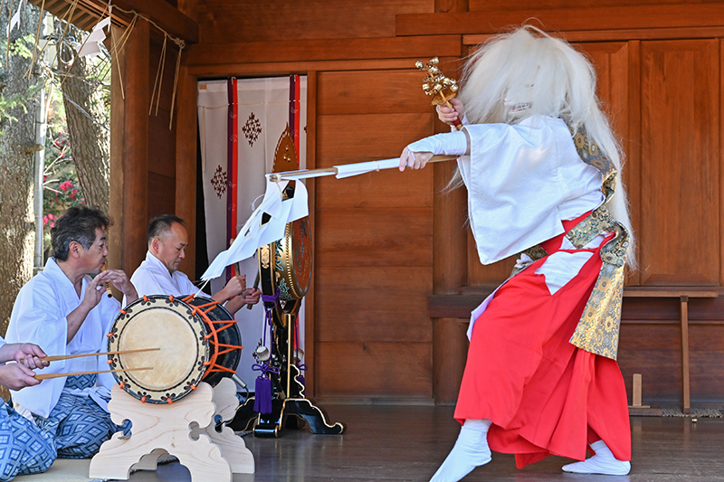 船橋大神宮の神楽