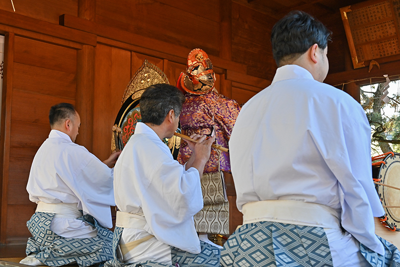 船橋大神宮の神楽