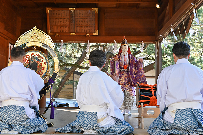 船橋大神宮の神楽