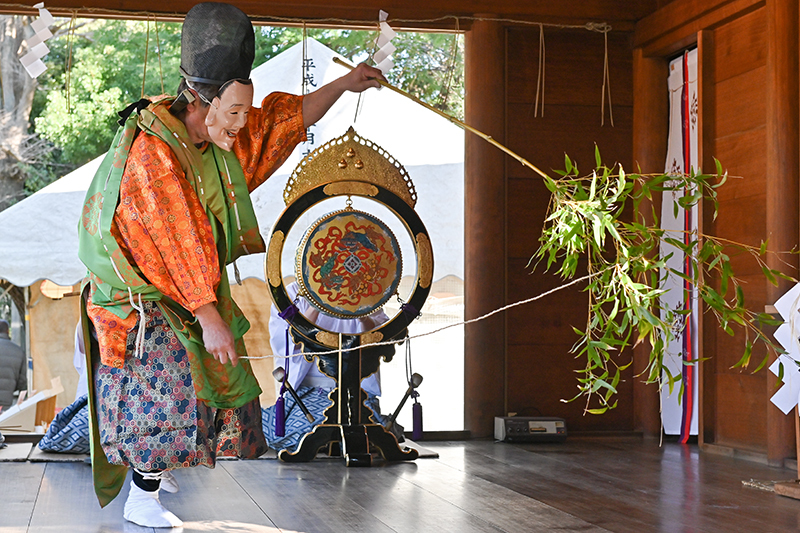 船橋大神宮の神楽