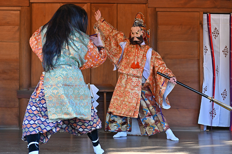 船橋大神宮の神楽