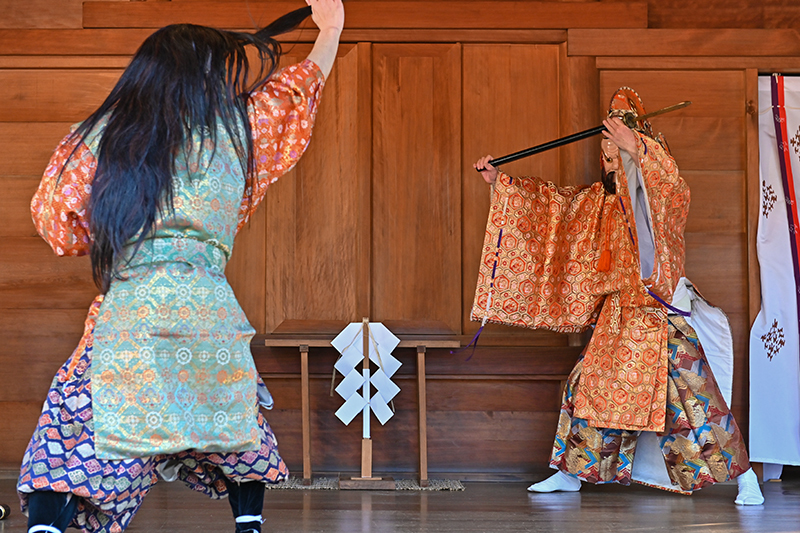 船橋大神宮の神楽