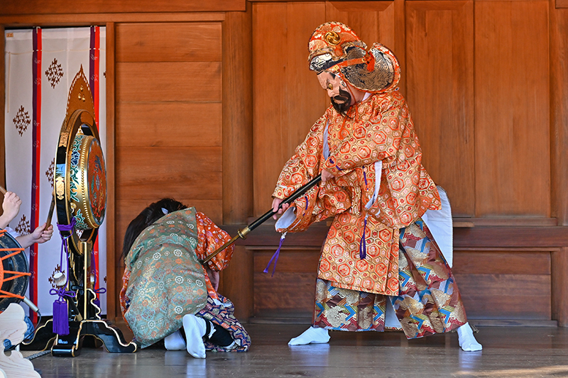 船橋大神宮の神楽