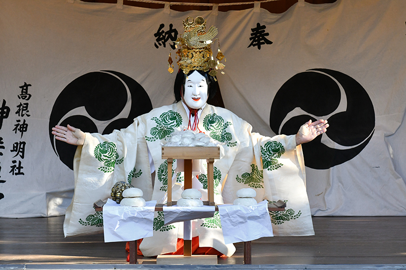 高根神明社の神楽